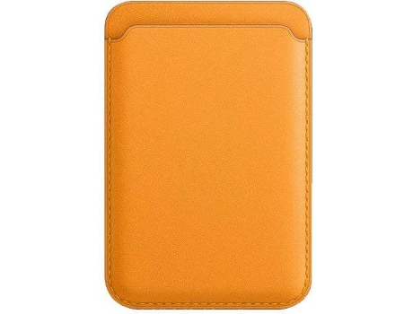 Funda iPhone 12 Pro Max Magnetic Wallet Naranja
