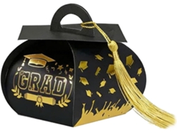 Caja De Recuerdo Única Para Ceremonia De Graduación Diseñada Como Un Birrete Para Guardar