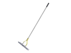 Peine Ergonómico De Acero Inoxidable De 38 Cm (15 Pulgadas) Para Eliminar Hierba Seca, Hojas Y Ramas.