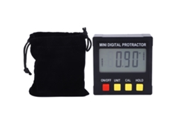 Inclinómetro Digital Lcd Con 4 Lados Magnéticos, Medidor De Nivel Abs, Ángulo 4*90°