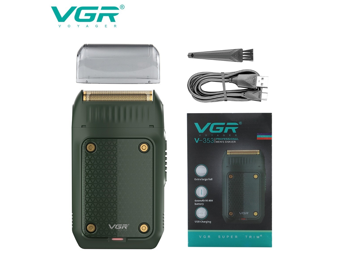 Mini afeitadora eléctrica recargable portátil MDUG (verde militar)