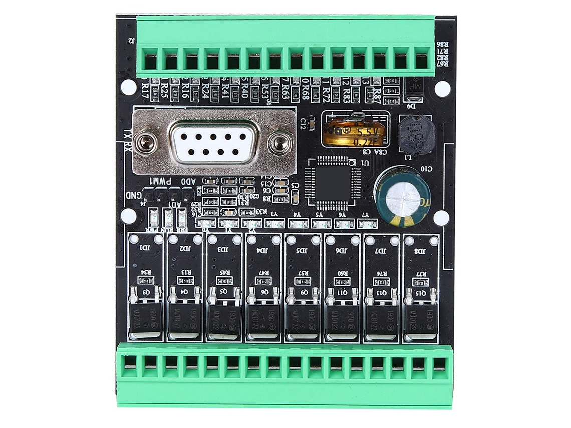 Placa De Control Industrial Programable, Ligera Y Compacta Fx1n/2n Ws2n-20mt-232-s(c) Plc