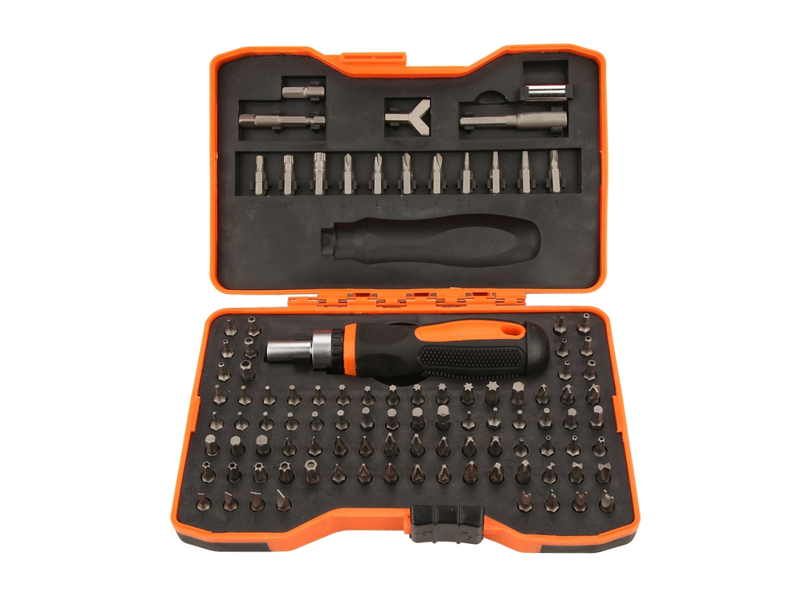 Kit Profesional De Destornilladores Multifuncionales Con Puntas De Acero Y Accesorios De Reparación.