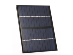 Cargador Solar De 1,5 W Y 12 V Con Pinza De Cocodrilo, Panel Policristalino Para Luz De Emergencia De Jardín.