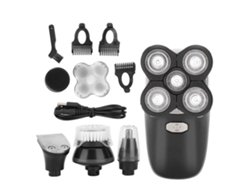 Afeitadora Eléctrica Recargable Usb Multifuncional Kit De Cortapelos Y Trimmer