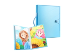 Carpeta organizadora de libros ilustrados (portátil, gran capacidad)