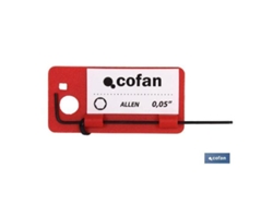 Llave allen pulgadas 0,05