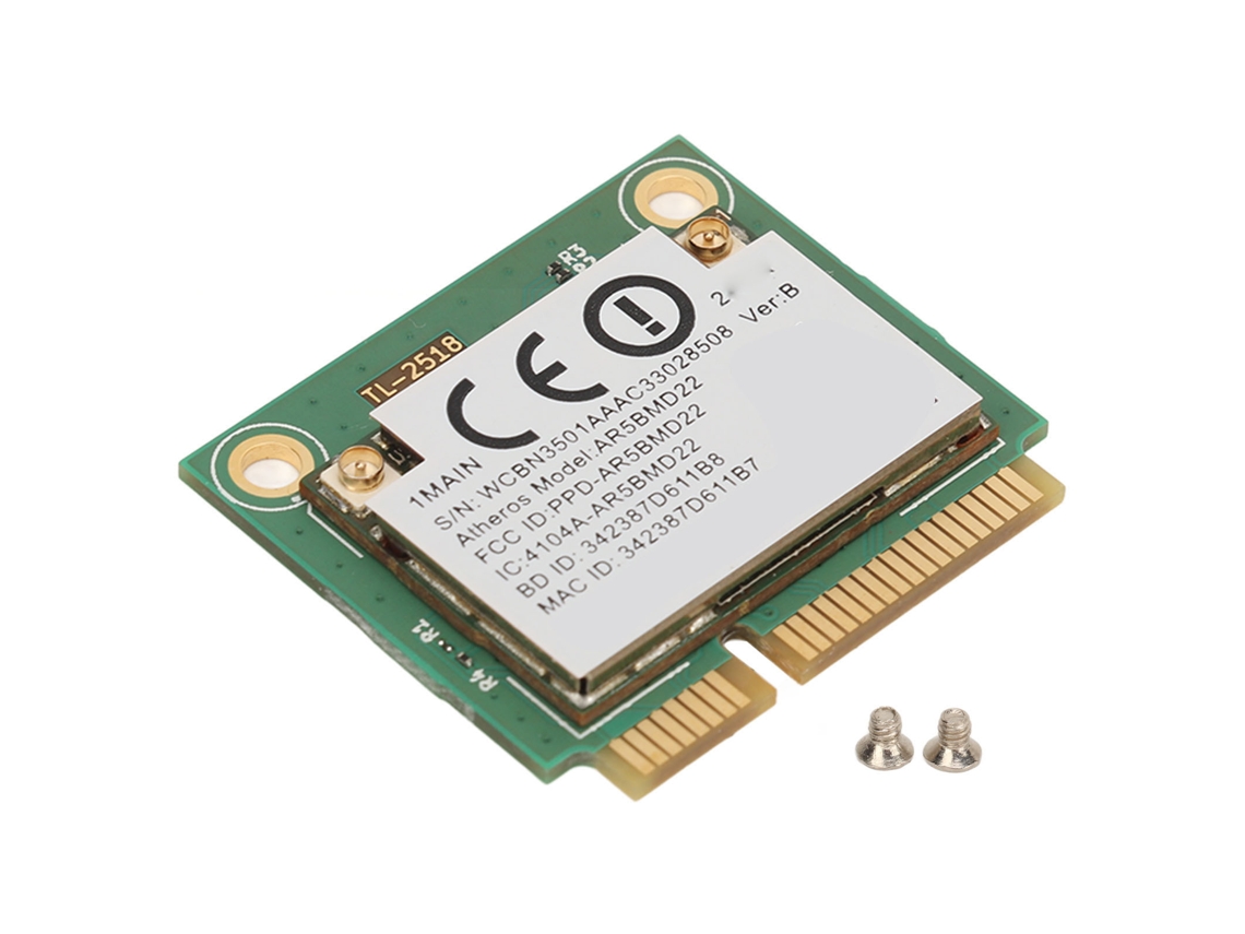Tarjeta De Red 5g Mini Pcie De Doble Banda De 2,4 Ghz Y 5 Ghz Con Bluetooth 4.0 Para Portátiles Con Windows 7, 8 Y 10.