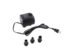 Bomba Sumergible Silenciosa De 25 W Y 1800 L/h Con Clasificación Ipx8 Y Entrada Ajustable Para Fuentes Y Acuarios.