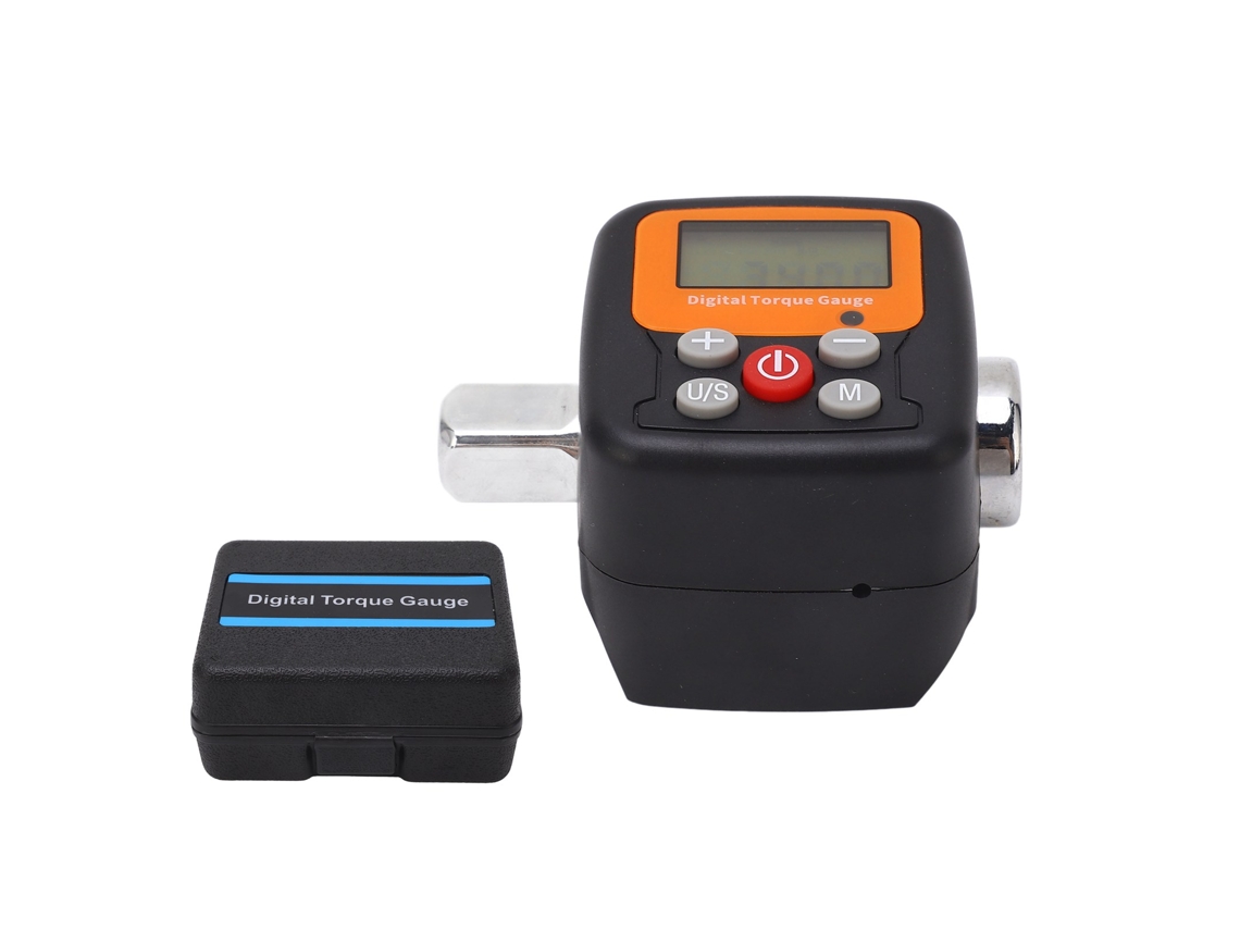 Medidor De Par Digital De 1/2" (10,2-340 N·m) Con Iluminación, Alarma, Conversión De Unidades Y Estuche De Almacenamiento.