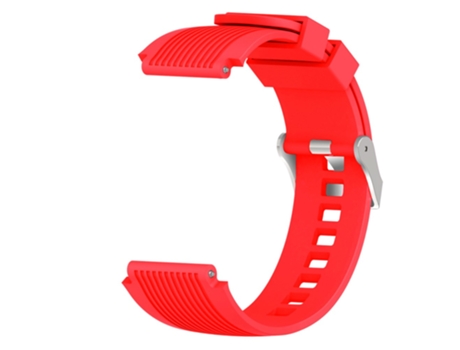 Correa de Silicona 22mm para Huawei Watch 3/3 Pro/Samsung Amazfit Watch - tinto