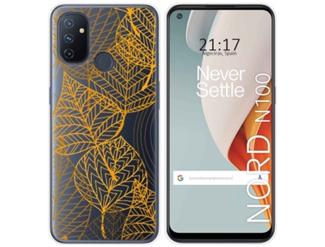 Carcasa OnePlus Nord N100 TUMUNDOSMARTPHONE Dibujos Transparente Multicolor