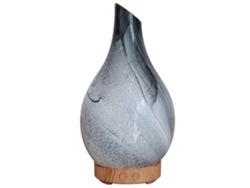 Difusor De Aceites Esenciales Ultrasónico De 100 Ml Con Humidificador De Aromaterapia Y Diseño De Vetas De Madera.