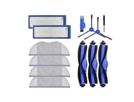 1 conjunto para eufy robovac l70 esfregão pano escova principal filtro hepa escova lateral