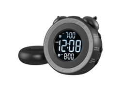 Reloj Despertador Con Doble Alarma De Alta Frecuencia, Adecuado Para Personas Con Sueño Profundo O Problemas De Audición.