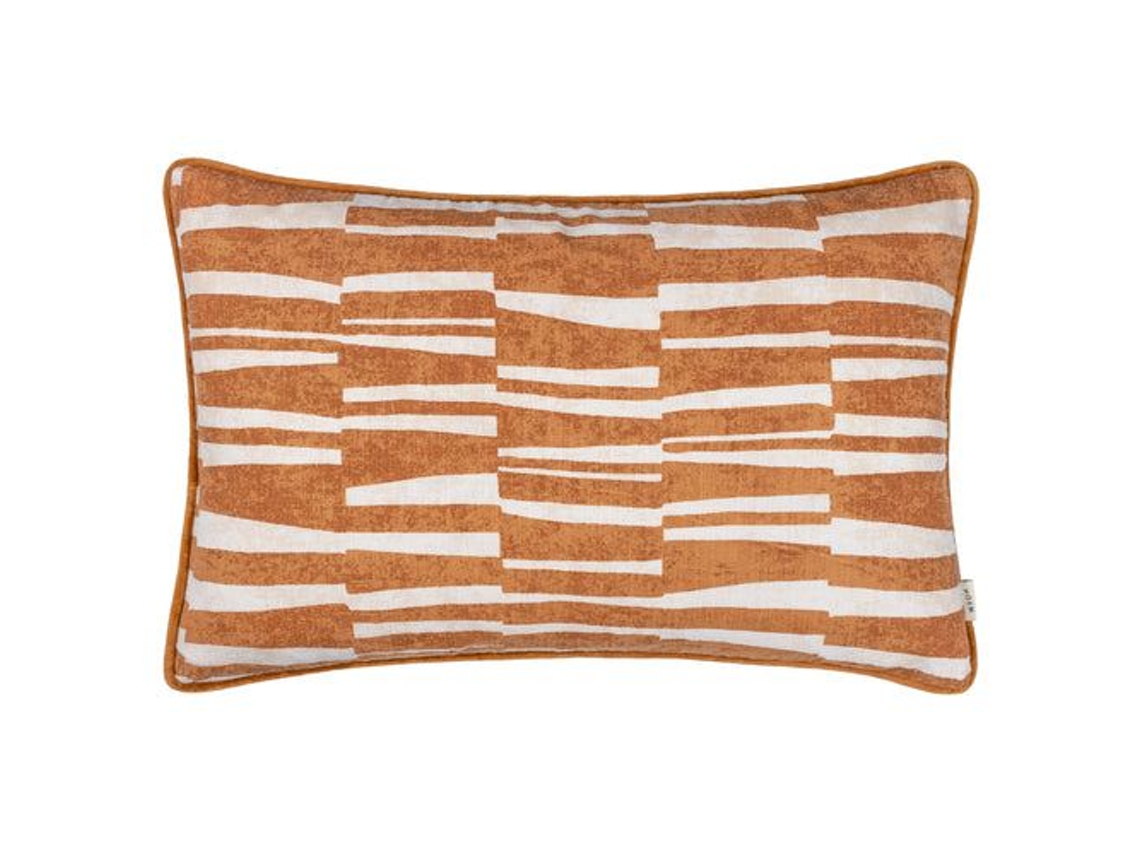 Cuscino Rettangolare Double-face Höem Piper Azul/bronce