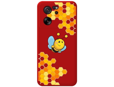 Funda para Xiaomi Xiaomi 13T TUMUNDOSMARTPHONE Silicona Líquida Rojo