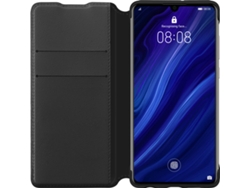 Funda HUAWEI P30 Wallet Negro