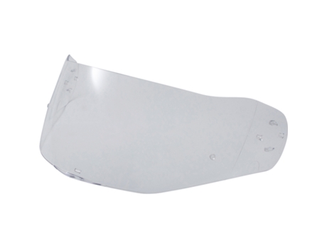 Casco de moto con visera transparente IXS