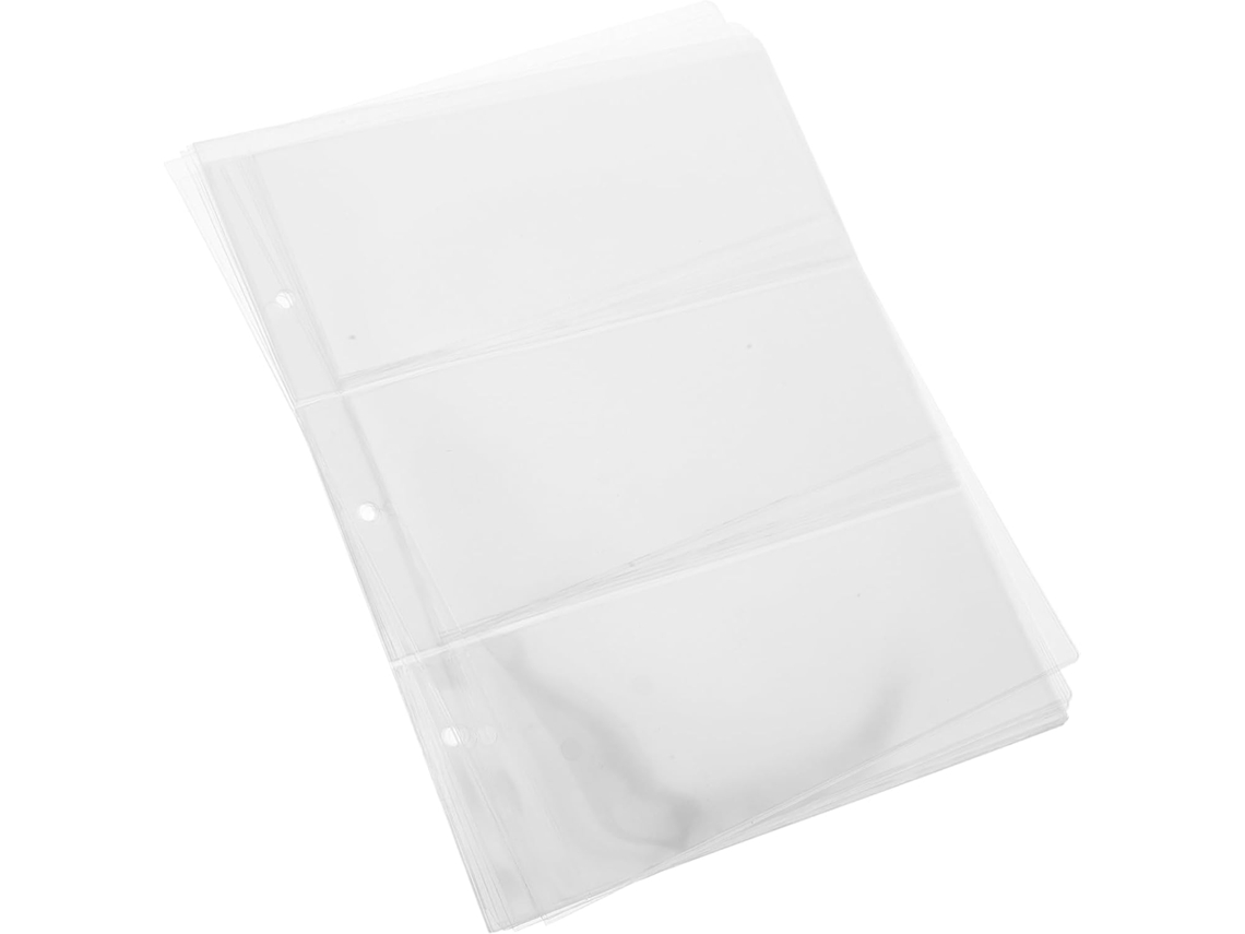 Funda Protectora Transparente Para Páginas De Álbumes Y Cuadernos