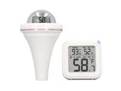 Termómetro Flotante Inalámbrico E Impermeable Para Piscinas Con Registro Digital De Temperatura.