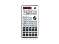 Calculadora Científica HP 10S Calculadora Científica de Bolsillo 12 Dígitos 2 Líneas Batería Solar Blanca