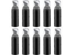 Paquete de 10 botellas vacías de jabón espumoso, champú y dispensador de espuma para viajes, 50 ml, Rosewell