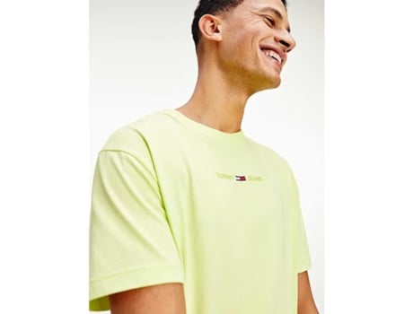 Tommy Jeans Gel Linear Logo Short Sleeve T-Shirt