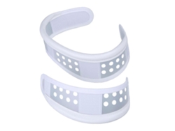 Soporte Cervical Ajustable Para Alivio De Dolor De Cuello Rígido Y Recuperación De Lesiones Talla M Blanco M Blanco