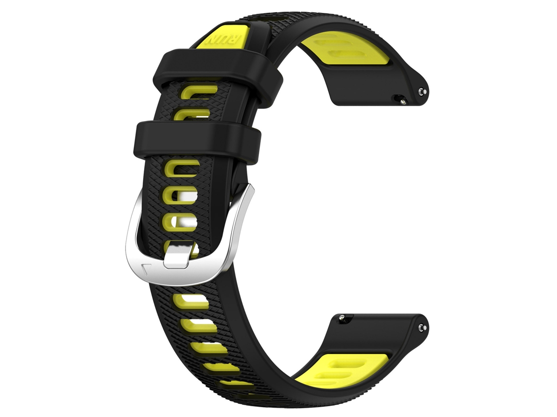 Bracelete De Silicone Para Relógio Para Garmin Forerunner 265s, 26520mm Preto Hexinyigjly