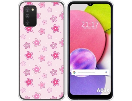 Carcasa Samsung Galaxy A03s TUMUNDOSMARTPHONE Flores Multicolor