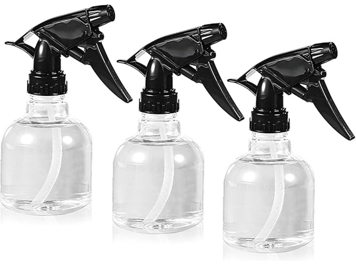 Pequeño Pulverizador De 250 Ml Para Laca Para El Cabello, Suficiente Para Rellenar 3 Botellas. Ideal Para Limpiar A Fondo Plantas Y Jardines