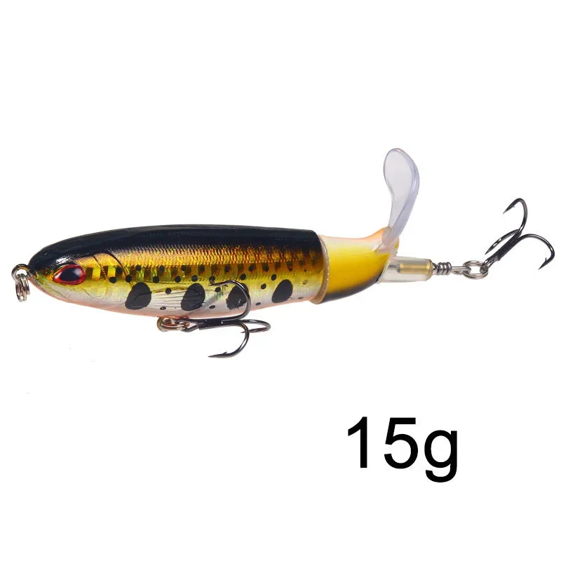 (estilo C15g) Un Señuelo Artificial Duro De Amapola Gigante Para Pesca De Superficie
