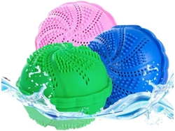 Bola De Lavado Hipoalergénica Sin Detergente, Compatibilidad Universal, Diseño Ecológico, Bolas Biocerámicas Galardonadas Para Un Lavado Más Potente.
