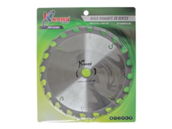 Kawapower Disco De Desbrozadora Diamantado De 20 Dientes
