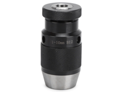 Mandril de aperto automático B12 para fresadoras, tornos CNC e peças com travamento automático.