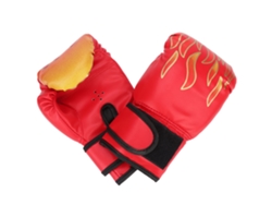 2026rebe-1 Par De Luvas De Boxeo Para Crianças Pu Karate Muay Thai Sanda Equipamento De Treinamento Vermelho