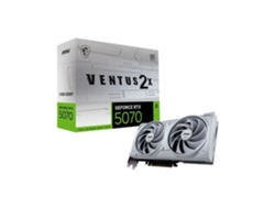 Tarjeta de video interna GeForce RTX 5070 12G Ventus 2X Oc White Msi
