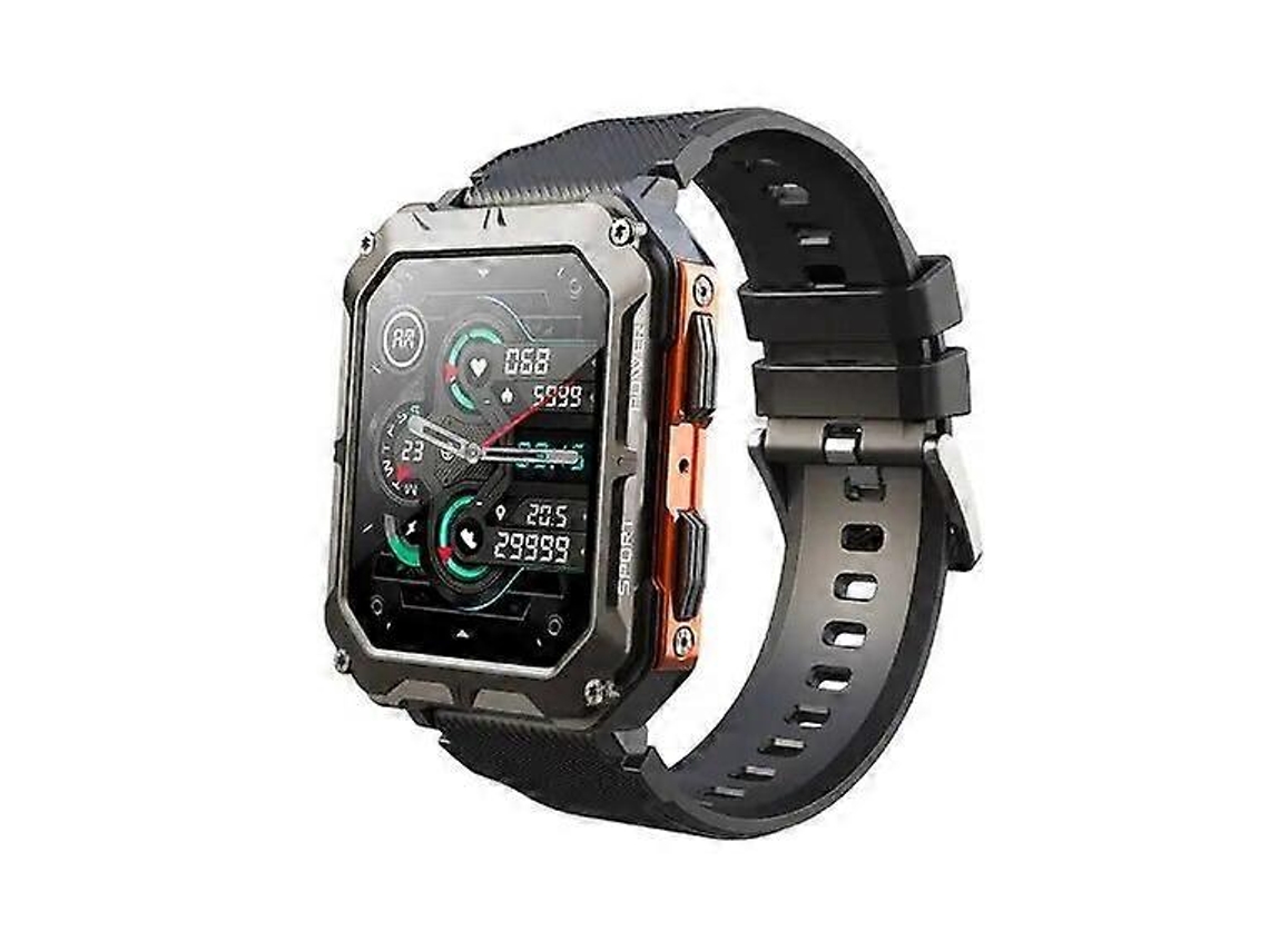 Reloj inteligente Unihertz 8849 Tank 2 Golden Eye, reloj deportivo resistente al agua con llamadas Bluetooth y monitor de salud Ly Ebike