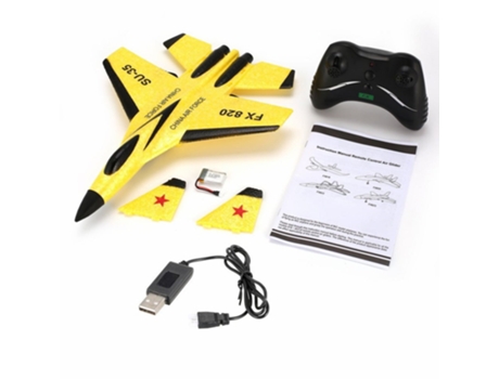 Avión Modelo de Ala Fija Que Lanza A Mano, Juguete Educativo de Control Remoto Para Sin Caja Al Por Menor