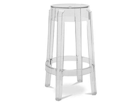 Banco con Diseño Transparente 65Cm Victoria Queen ICONIK INTERIOR 65cm