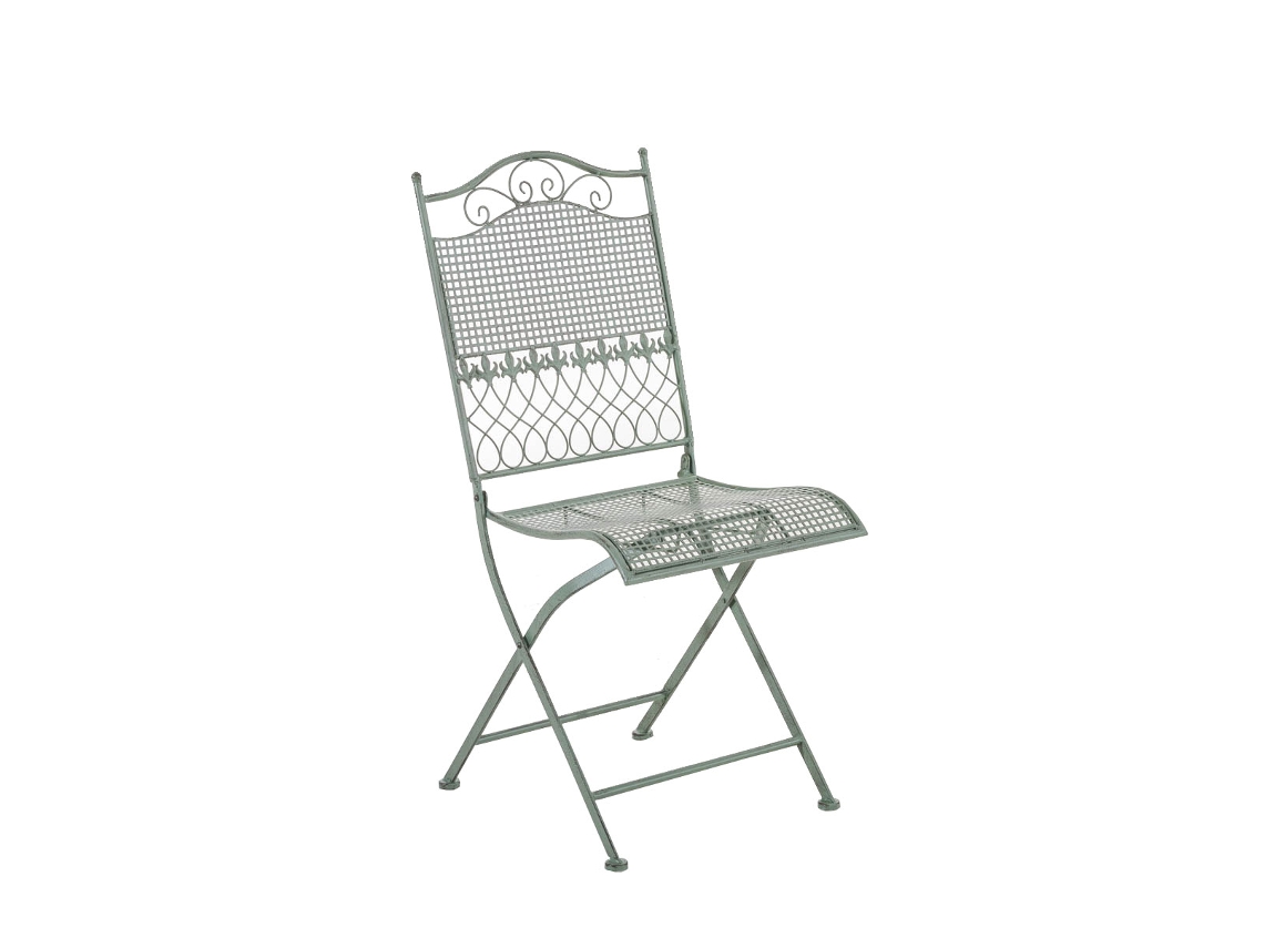 Silla plegable Kiran, color verde antiguo, Clp