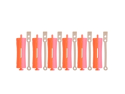 6 Piezas Rodillos De Pelo Estándar Para Rizo Con Calor Pinzas Curlers Herramienta De Peluquería Sh-10