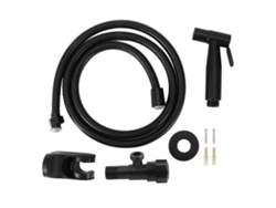 Conjunto De Bidé Con Rociador, Rosca G1/2, Acero Inoxidable Negro Para Inodoro De Baño Estilo A