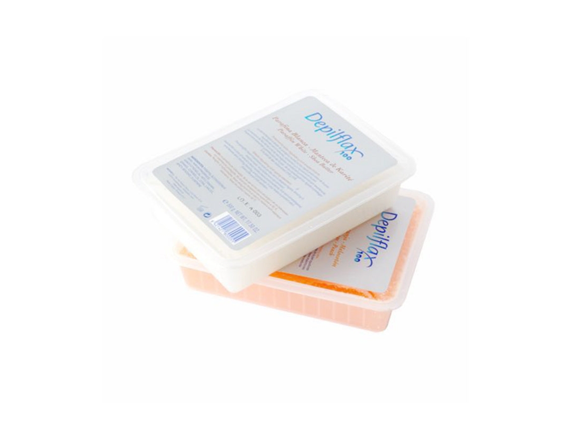 Parafina blanca con manteca de karité Depilflax (500 g)