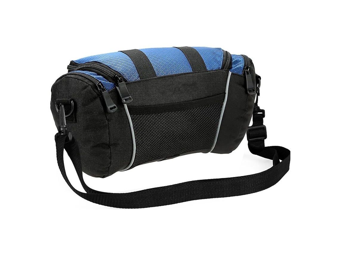 Bolsa para manillar de bicicleta, tipo cesta para cuadro delantero de bicicleta de montaña, bandolera Mdug