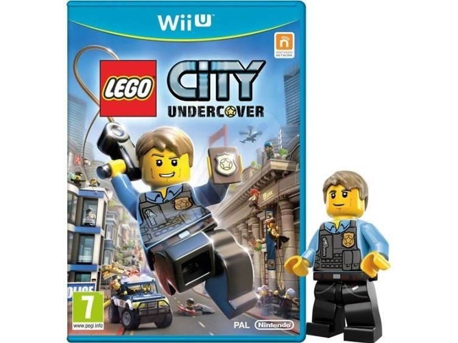 Juego Nintendo Wii U Lego City Undercover + Figura