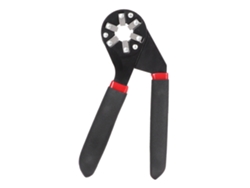 Alicates Multiusos, Llave Hexagonal, Acero De Alto Carbono, 6 Pulgadas, Color Negro.