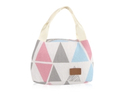 KOFIHETY Bolsa Térmica Portátil para Almuerzo Mochila de Picnic Bolsa para Almacenamiento de Alimentos (Triángulo Grande)