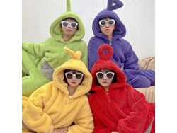 Disfraces De Teletubbies, Monos De Disi, Pijamas De Cosplay De Lala, Ropa De Dormir Para Adultos Con Temática De Animales.